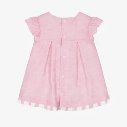 Mayoral Baby Girls Pink Linen Dress -Deals Mirth Garb Store mayoral baby girls pink linen dress 496056 b8e35d7a63e930ef794510db613f7517272e9766