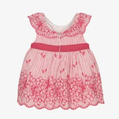 Mayoral Baby Girls Pink Striped Dress -Deals Mirth Garb Store mayoral baby girls pink striped dress 496062 11b6f1a7123c1cad39f96f65cc28f5f597476b9d