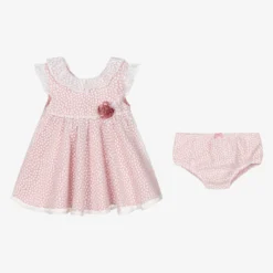Mayoral Baby Girls Pink & White Spot Organza Dress -Deals Mirth Garb Store mayoral baby girls pink white spot organza dress 496026 38a44619ed78172b00b4d29c9bb4802f3a00c920