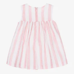 Mayoral Baby Girls Pink & White Stripe Linen Dress -Deals Mirth Garb Store mayoral baby girls pink white stripe linen dress 496063 d5950b1aec43a9ee0fc29a9667e8c112848b6498