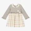 Mayoral Newborn Grey & Ivory Check Baby Dress -Deals Mirth Garb Store mayoral grey ivory check baby dress 410625 d55f882ddc87a6bd2af89a4d09e9a65a8f67fe68