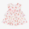 Mayoral Newborn Ivory & Pink Cherry Dress Set -Deals Mirth Garb Store mayoral ivory pink cherry dress set 446697 8e0a491bbb5445c9b656dc74a61289629e868386