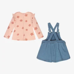 Mayoral Newborn Pink & Blue Pinafore Dress Set -Deals Mirth Garb Store mayoral pink blue pinafore dress set 410565 2d4abd7db4991969c29b94bc1cd9a7a1328bd1e5