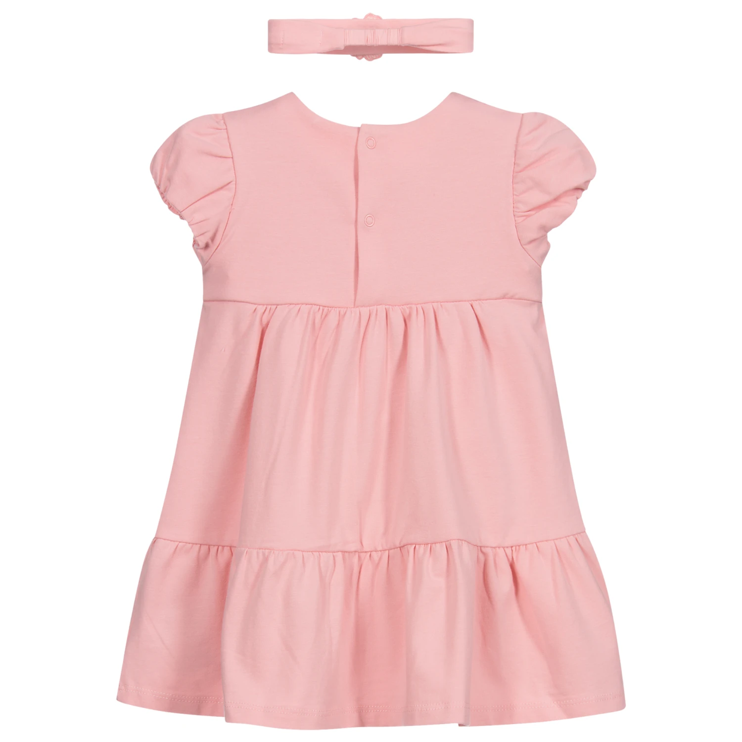 Mayoral Newborn Pink Cotton Baby Dress Set 4 Mayoral Newborn Pink Cotton Baby Dress Set - Image 2