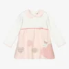 Mayoral Newborn Pink & Ivory Knitted Dress -Deals Mirth Garb Store mayoral pink ivory knitted dress 410735 bc5b8db913171ba57f7fdb83e76d46187e4319a4