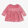Mayoral Newborn Pink Velvet Smocked Baby Dress 1 Mayoral Newborn Pink Velvet Smocked Baby Dress -Deals Mirth Garb Store mayoral pink velvet smocked baby dress 465427 ebf781245d48e24aa6225e5cf54d95b64b5952cd