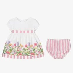 Mayoral Newborn Pink & White Baby Dress Set -Deals Mirth Garb Store mayoral pink white baby dress set 446708 e4704b70ecd94d7b011a75bab144b312aac4fbbe