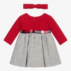 Mayoral Newborn Red & Grey Cotton Dress Set -Deals Mirth Garb Store mayoral red grey cotton dress set 410794 9dc400e8881c6af9001e5a06ce753af46d1d6211