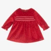 Mayoral Newborn Red Velvet Smocked Baby Dress -Deals Mirth Garb Store mayoral red velvet smocked baby dress 465456 ad96d6d2e4a352f2112ea12c2a5c5dcd4d95002a