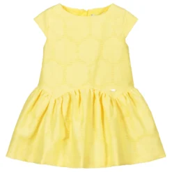 Mayoral Yellow Floral Baby Dress