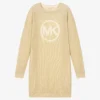 Michael Kors Kids Teen Girls Gold Sweater Dress -Deals Mirth Garb Store michael kors kids teen girls gold sweater dress 469165 e395f25916f8416e1ef6bfcd6228f3a4bec7a600