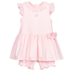 Mintini Baby Baby Girls Cotton Dress Set