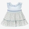 Miranda Baby Girls Blue Floral Ruffle Dress -Deals Mirth Garb Store miranda baby girls blue floral ruffle dress 490877 5cb126681d8d6cb0d77f6c4f758437dc9c79accc