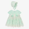 Miranda Baby Girls Green Lace Dress Set -Deals Mirth Garb Store miranda baby girls green lace dress set 490916 10d7a94597ade701829e36be3f1b0142cd3badfd