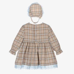 Miranda Beige & Blue Check Dress Set -Deals Mirth Garb Store miranda beige blue check dress set 418410 b6d95d1714f132c5f7638e8ce48fde7e5371b835
