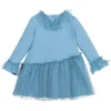 Miss Blumarine Blue Jersey & Tulle Dress -Deals Mirth Garb Store miss blumarine blue jersey tulle dress 356264 b8e259114f61a9c868b257242be47eadca09e07d