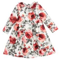 Miss Blumarine Ivory & Pink Rose Baby Dress -Deals Mirth Garb Store miss blumarine ivory pink rose baby dress 356288 aa460c67625733c5e1139c6c80de63f13feacbf2