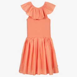 Molo Teen Coral Pink Cotton Dress