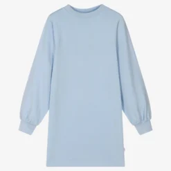 Molo Teen Girls Blue Sweatshirt Dress
