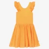 Molo Teen Girls Orange Organic Cotton Dress -Deals Mirth Garb Store molo teen girls orange organic cotton dress 482267 100faf4a207c0110533d05ec945bdafdedab369d