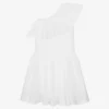 Molo Teen Girls White Asymmetric Ruffle Dress -Deals Mirth Garb Store molo teen girls white asymmetric ruffle dress 482386 b5bd4a77b7ef86ccfac789da045d49634d4a2a61