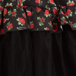 Monnalisa Chic Teen Black & Red Roses Dress -Deals Mirth Garb Store monnalisa teen black red roses dress 302620 e809b789d54dde85951c83725d4932c272d0855e