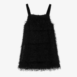 Monnalisa Teen Girls Black Fringed Dress -Deals Mirth Garb Store monnalisa teen girls black fringed dress 471118 6416e2c01c04e9b5103b49c3cd04607da4178422