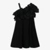 Monnalisa Teen Girls Black Ruffle One Shoulder Dress -Deals Mirth Garb Store monnalisa teen girls black ruffle one shoulder dress 503353 ddc6b50fc12d5180c54b3ef32e9f35090a640788