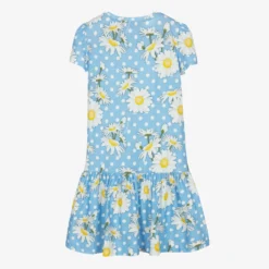 Monnalisa Teen Girls Blue Daisies Dress -Deals Mirth Garb Store monnalisa teen girls blue daisies dress 420755 f5aa6890ad96527e55b87f0f07b67fa34f75c11f