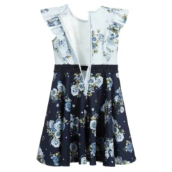 Monnalisa Teen Girls Blue Floral Dress -Deals Mirth Garb Store monnalisa teen girls blue floral dress 334201 3ae605d7a1f36d800d982335003f07ac80ea815d