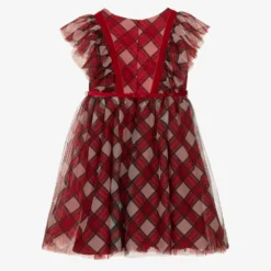 Monnalisa Teen Girls Red Check Dress -Deals Mirth Garb Store monnalisa teen girls red check dress 471301 d8c6910763159fe3ebbd6f393fe984a785ba0e14