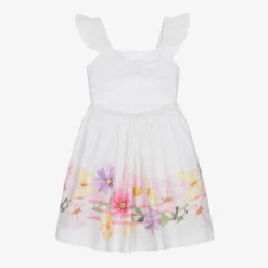 Monnalisa Teen Girls White Floral Cotton Dress -Deals Mirth Garb Store monnalisa teen girls white floral cotton dress 503457 66bbefe2d2a5aa29b255d59c508494a485cd19c8