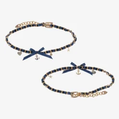 Monnalisa Teen Girls White & Navy Blue Dress -Deals Mirth Garb Store monnalisa teen girls white navy blue dress 503487 a743a368da177957de6063d320e6c75c28ad6647