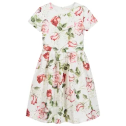 Monnalisa Chic Teen Ivory & Red Floral Dress -Deals Mirth Garb Store monnalisa teen ivory red floral dress 368458 1db561e848fcfdcc7c5be4032c1118726f935f4d