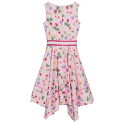 Monnalisa Teen Pink Floral Midi Dress -Deals Mirth Garb Store monnalisa teen pink floral midi dress 368500 715373ba9147f8c8735753402a92d0f7169a6f79
