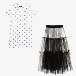 Monnalisa Teen White & Black Dress 8 Monnalisa Teen White & Black Dress -Deals Mirth Garb Store monnalisa teen white black dress 428032 4dcfc841edc743693320d09cc607669eb08920cd