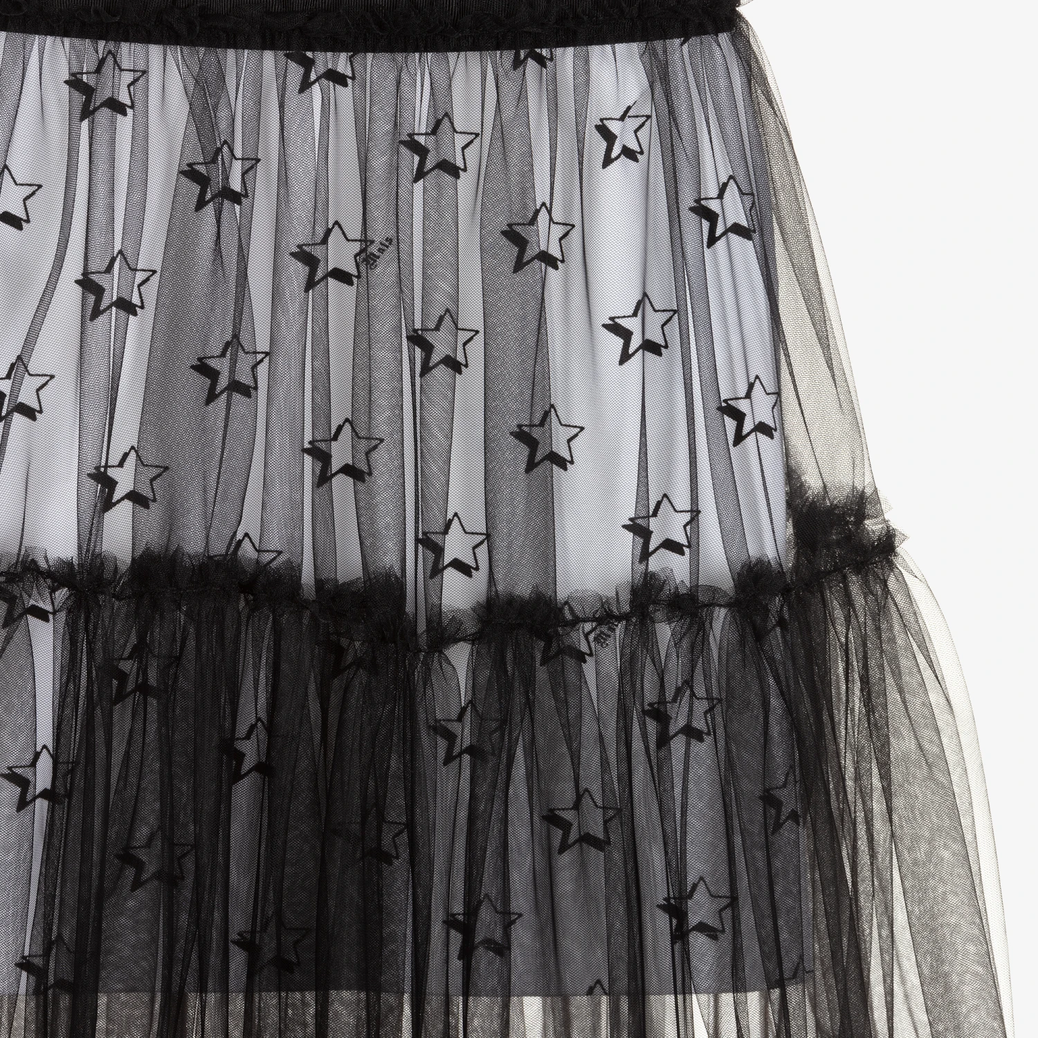 Monnalisa Teen White & Black Dress 6 Monnalisa Teen White & Black Dress - Image 4