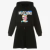 Moschino Kid-Teen Teen Black Logo Hooded Dress -Deals Mirth Garb Store moschino teen black logo hooded dress 476359 74ae89d4424f02d99f18c2b61c3bfdc9382f7f13