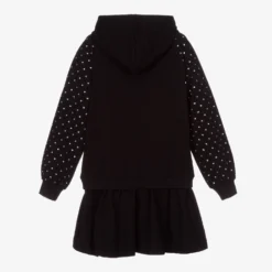 Moschino Kid-Teen Teen Black Rhinestone Dress -Deals Mirth Garb Store moschino teen black rhinestone dress 476401 7137d9452bbab2554decebbc3858c26ecd79f26b