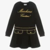 Moschino Kid-Teen Teen Girls Black Logo Dress -Deals Mirth Garb Store moschino teen girls black logo dress 476337 c44ce1333442ac8e4a1a1408f9c856aa2b791ce6