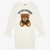 Moschino Kid-Teen Teen Girls Ivory Logo Dress -Deals Mirth Garb Store moschino teen girls ivory logo dress 476545 c3d79d27fdf846e857dfd294449eed166116d41c