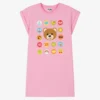Moschino Kid-Teen Teen Girls Pink Crystal Teddy Bear Dress -Deals Mirth Garb Store moschino teen girls pink crystal teddy bear dress 508416 0f9f497911feb5cdab2996fadf4b03ce66e0dfaf