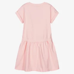 Moschino Kid-Teen Teen Girls Pink Logo Dress -Deals Mirth Garb Store moschino teen girls pink logo dress 443141 bdc17dc94fc05c48f3c29049a232e033cc330ddb
