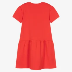 Moschino Kid-Teen Teen Girls Red Cotton Logo Dress -Deals Mirth Garb Store moschino teen girls red cotton logo dress 508451 1f0d1ae8de1ee61c58d232fa68159f8055cee1da