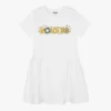 Moschino Kid-Teen Teen Girls White Cotton Logo Dress -Deals Mirth Garb Store moschino teen girls white cotton logo dress 507413 6345eb5e80950cc9b107c7a2819cfde3d974879b