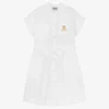 Moschino Kid-Teen Teen Girls White Teddy Logo Shirt Dress -Deals Mirth Garb Store moschino teen girls white teddy logo shirt dress 508552 e13ae714829ebe77a53bd5eb1faa071126dad9f3
