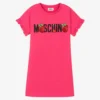 Moschino Kid-Teen Teen Pink Cotton Jersey Dress -Deals Mirth Garb Store moschino teen pink cotton jersey dress 443039 0d53a62353cb0cf6a935dc4ad7f6fa4df8850d54