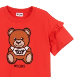 Moschino Kid-Teen Teen Red Logo Ruffle Dress -Deals Mirth Garb Store moschino teen red logo ruffle dress 369924 dc00cb9d7fb098fad647e59a8ff495b6eb88bd0c