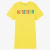 Moschino Kid-Teen Teen Yellow Cotton Logo Dress -Deals Mirth Garb Store moschino teen yellow cotton logo dress 443458 0f7526792dba0fba09e44f898597ef95e8b7f6d3