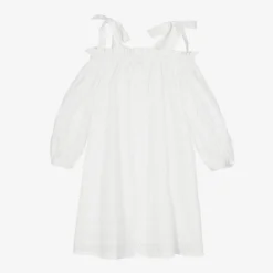 MSGM Teen Girls Ivory Broderie Anglaise Dress -Deals Mirth Garb Store msgm teen girls ivory broderie anglaise dress 490458 013bdf2e60a5ac4dedb1af5b897d760cb1d0218d